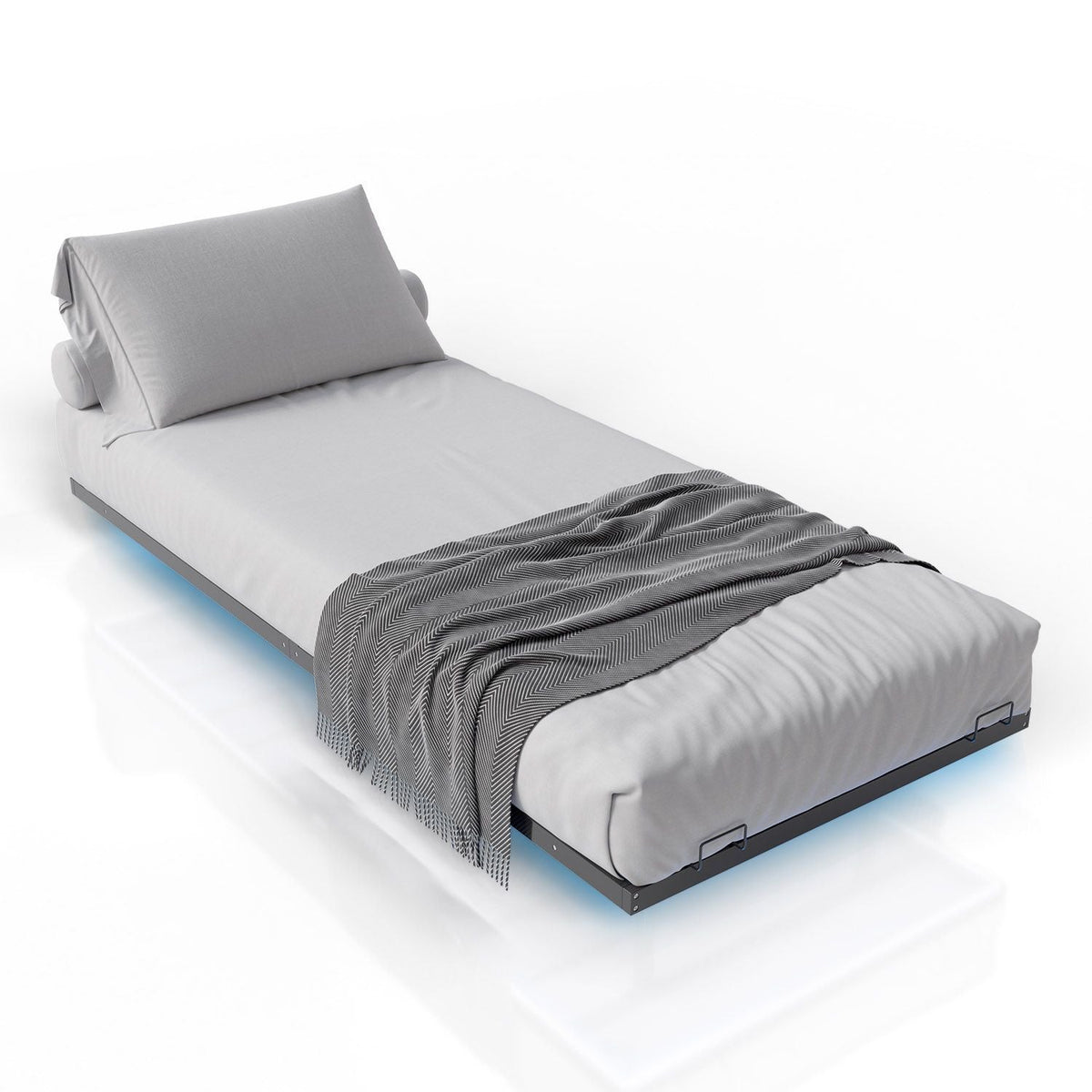 Letto galleggiante in metallo Palamos