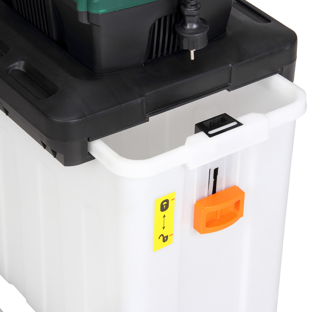Biotrituratore silenzioso 2800W con sacco raccolta 60L