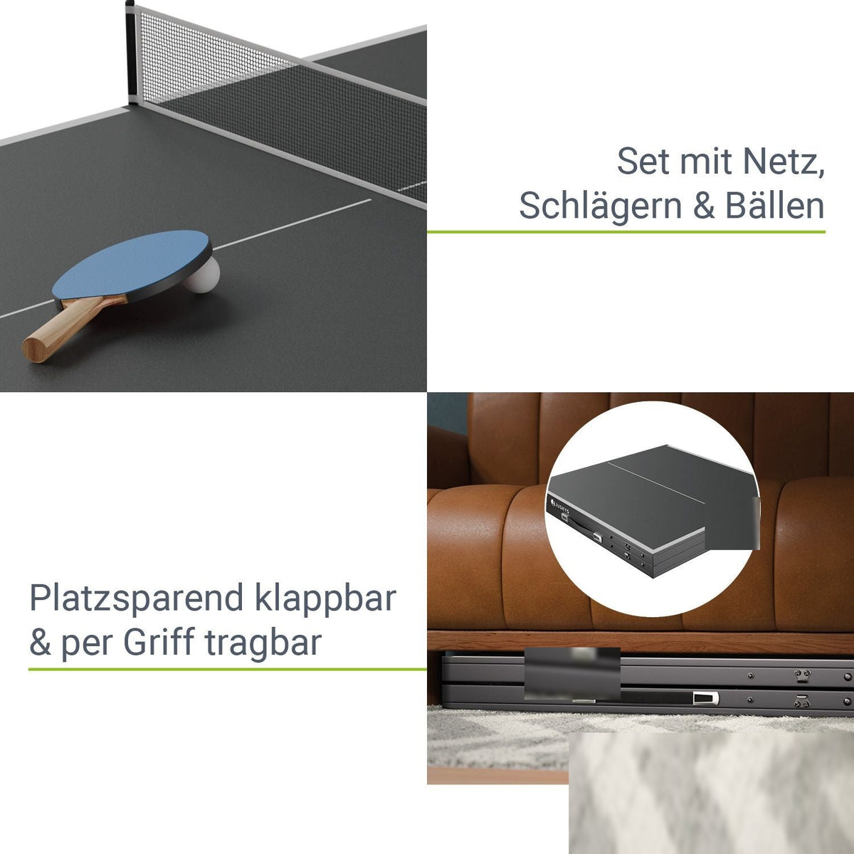 Mini tavolo da ping pong Flexi