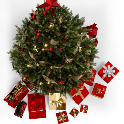 Albero di Natale innevato 180cm