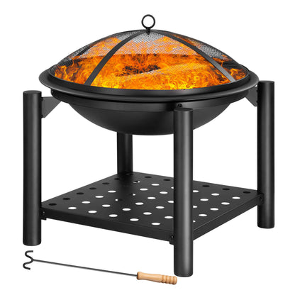 Braciere da giardino acciaio inox Ø55cm