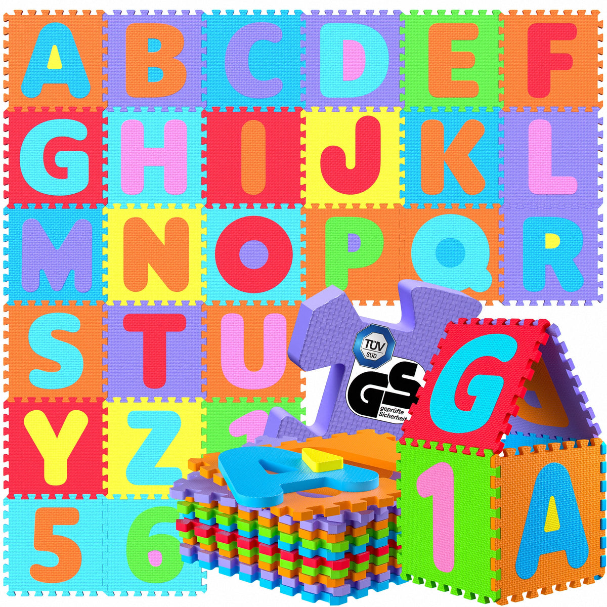 Tappeto puzzle per Bambini 86 pz