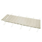 Cuscino imbottito per lettino da sauna beige 177x58x7cm