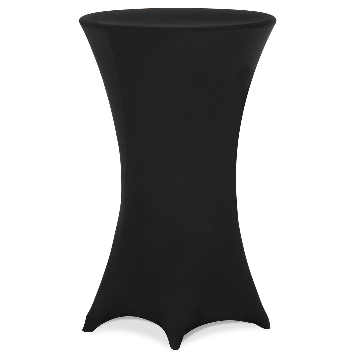 Copritavolo per tavolino alto antracite Ø70 cm