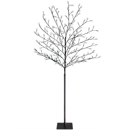 Albero di ciliegio in fiore a LED blu 220 LED 220cm