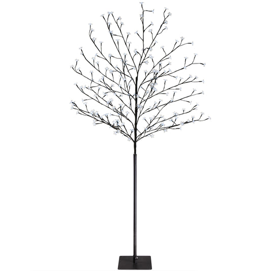 Albero di ciliegio in fiore a LED blu 220 LED 220cm