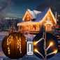 Luci di natale di Natale 400LED 15m bianco caldo