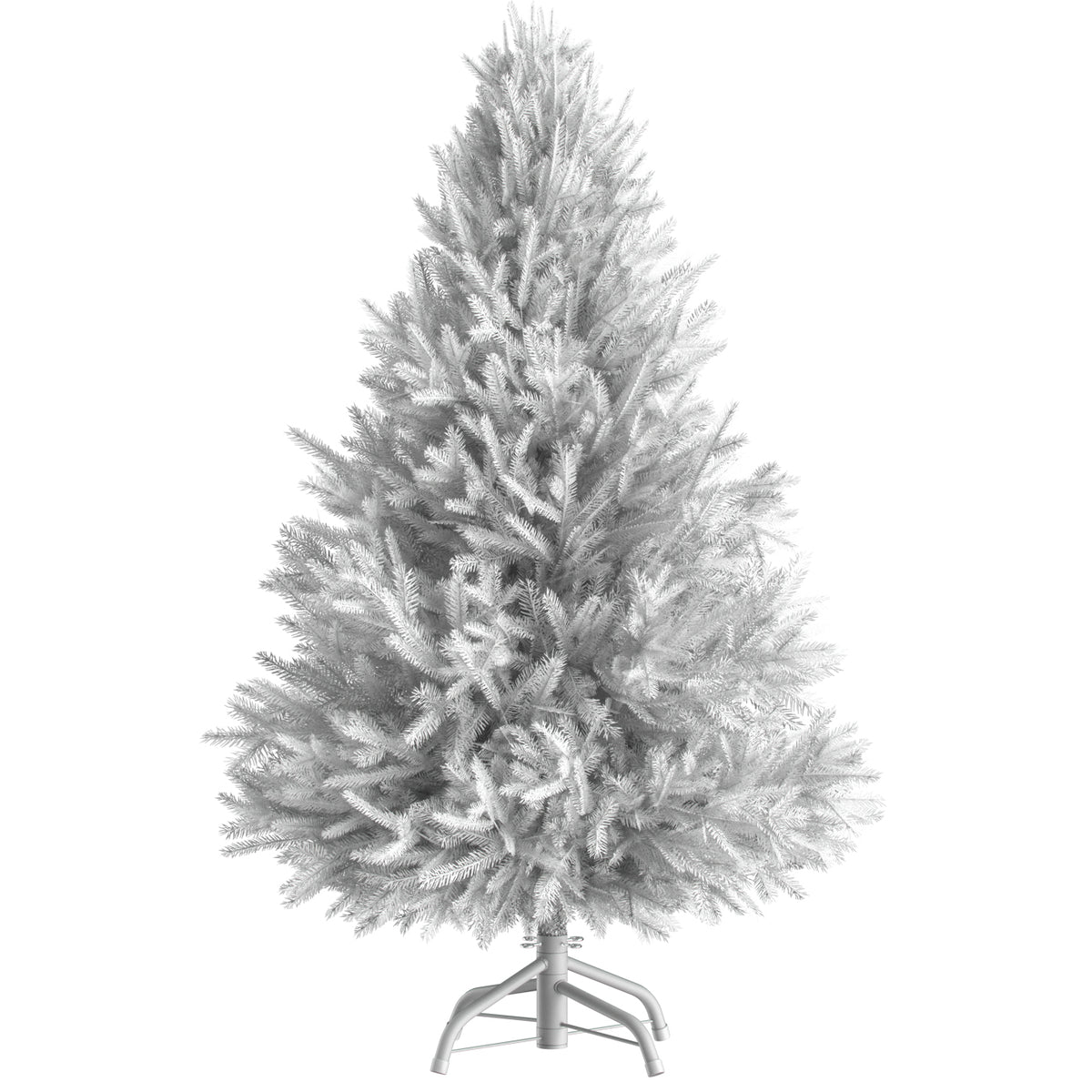 Albero di Natale con base bianco 180cm