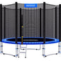 Trampolino elastico Ø183 cm con rete di sicurezza