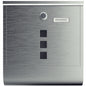 Cassetta postale acciaio inox 30,5x8,5x33,5cm