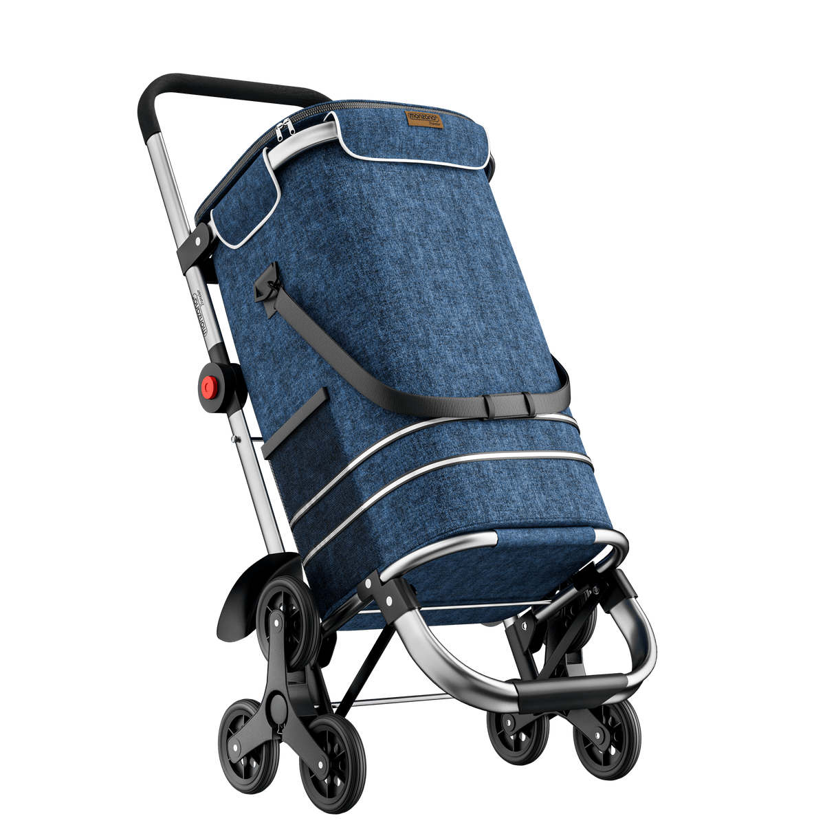 Carrellino della spesa 2in1 Blu