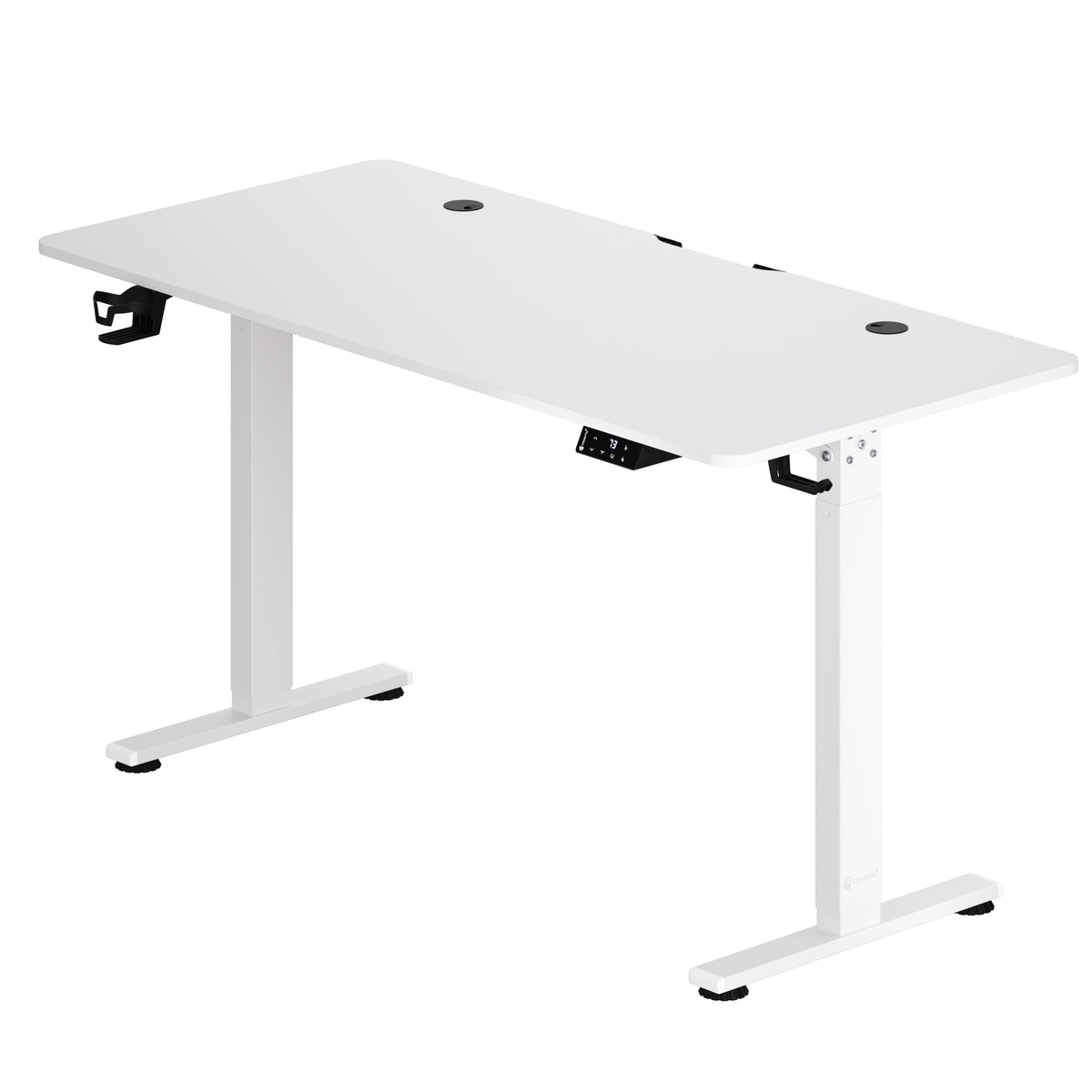 Scrivania regolabile in altezza bianco 140x60x73-118cm