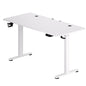 Scrivania regolabile in altezza bianco 140x60x73-118cm