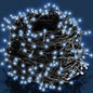Luci di Natale bianco freddo 7m con timer
