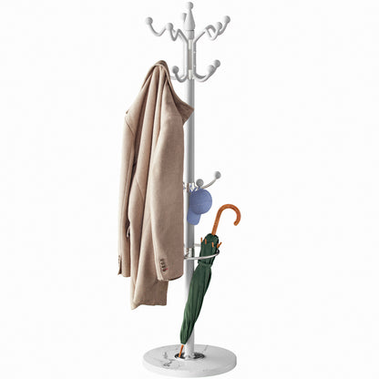 Appendiabiti Bianco 173 cm curvo