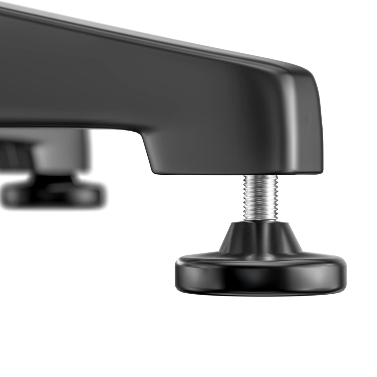 Tavolo alto in alluminio Nero Ø60cm pieghevole, regolabile in altezza
