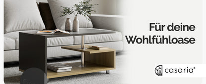Tavolino Orlando legno/grigio 95x55x50cm