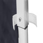Gazebo pieghevole a parete laterale Capri set di 2 antracite 3x3m
