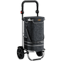 Carrello spesa nero Alu 56L 31x24x54cm