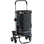Carrellino della spesa 2in1 Nero