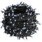 Catena di luci Natale 600 LED bianco freddo 60m