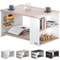 Tavolino Santa Cruz bianco/quercia 90x60x50cm