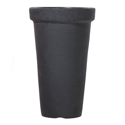 Vaso da fiori antracite 63x40cm