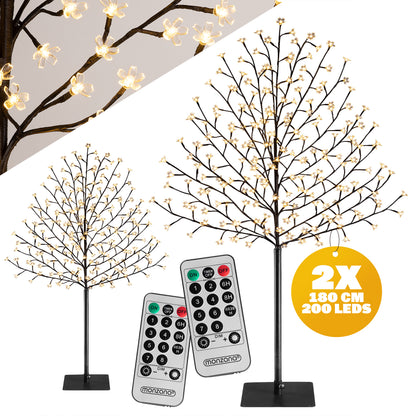 Albero di ciliegio in fiore a LED Set di 2180cm 200 LEDs