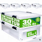 Contenitore di Plastica 4 pz 60x40x17cm 30L