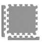 Tappetini fitness per protezione pavimenti/puzzle Set di 36 Grigio 175x175x1cm