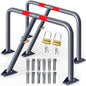Arco di barriera per parcheggio, set di 2 800x470x440 mm
