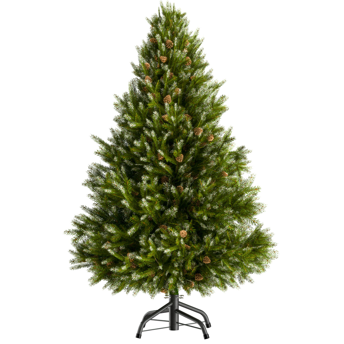 Albero di Natale innevato 180cm