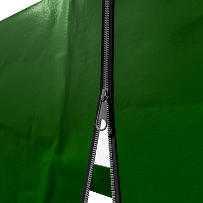 Set 2 x Gazebo da giardino Capri verde 3x3m