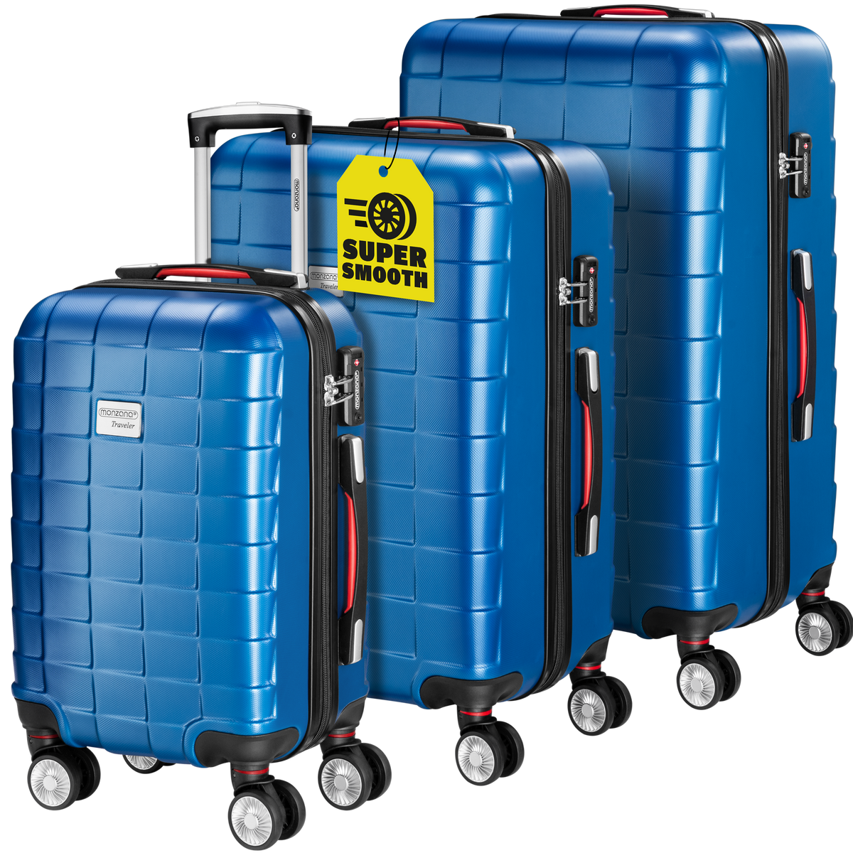 Set 3x Tolley Exopack 40l, 80l, 105l
