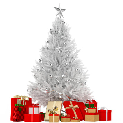 Albero di Natale con base bianco 180cm