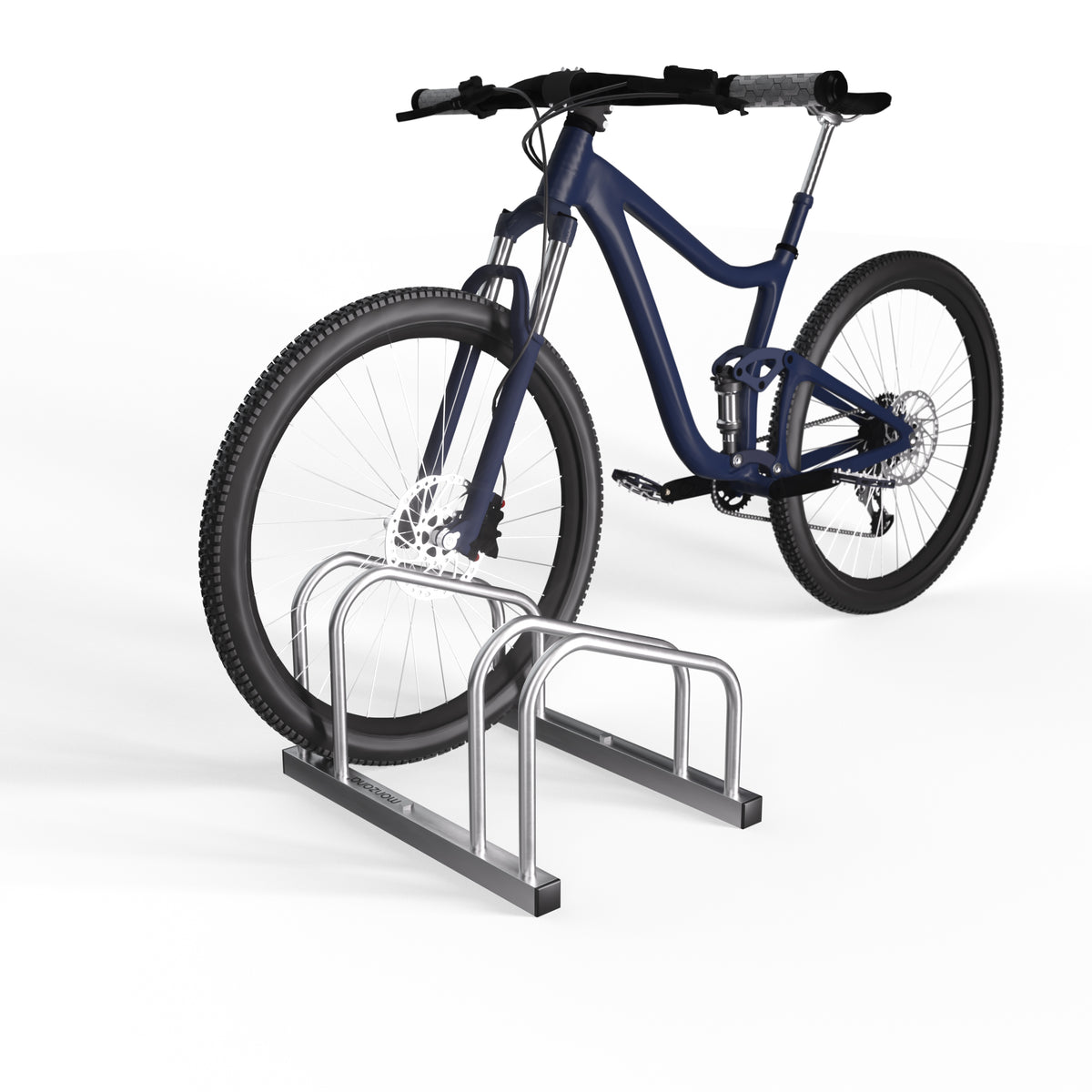 Rastrelliera per 2 bici route 50x32x27cm