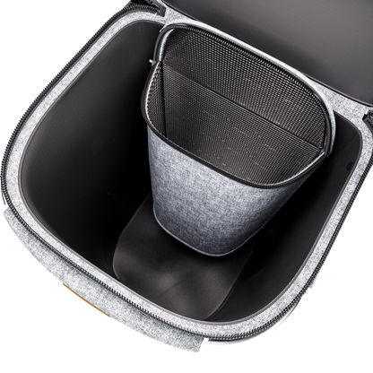 Carrellino della spesa 2in1 Grigio