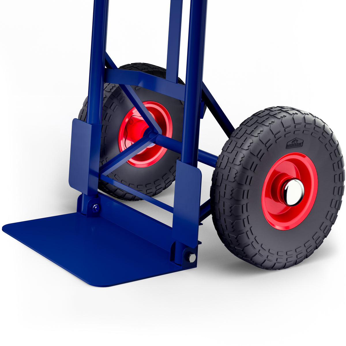 Carrello portapacchi pieghevole blu 200kg