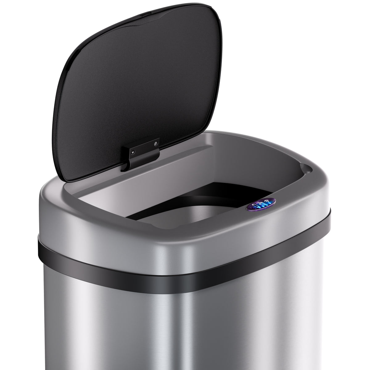Cestino a sensore in acciaio inox 50L