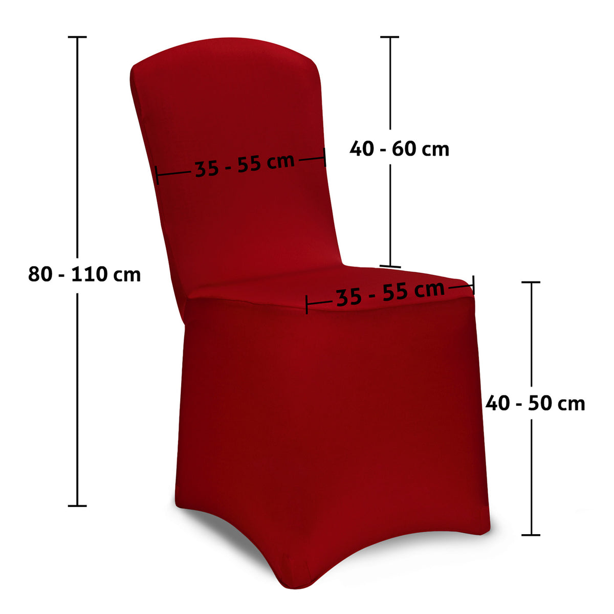 Set di 2 coprisedia Bordeaux