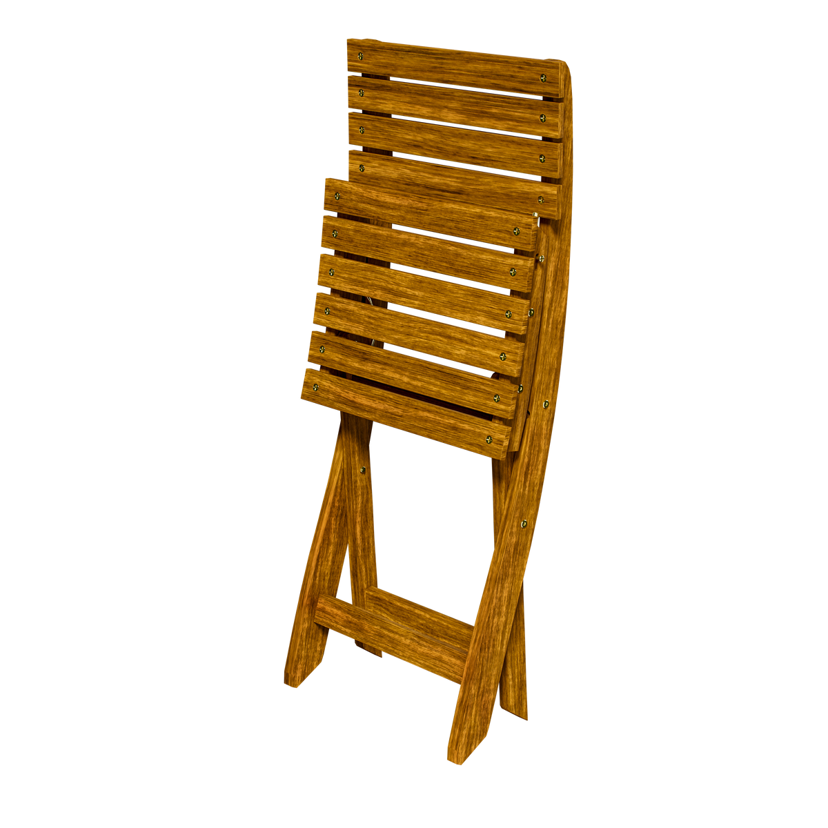 Gruppo di sedute da giardino 3 pezzi in legno d'acacia certificato FSC® pieghevole