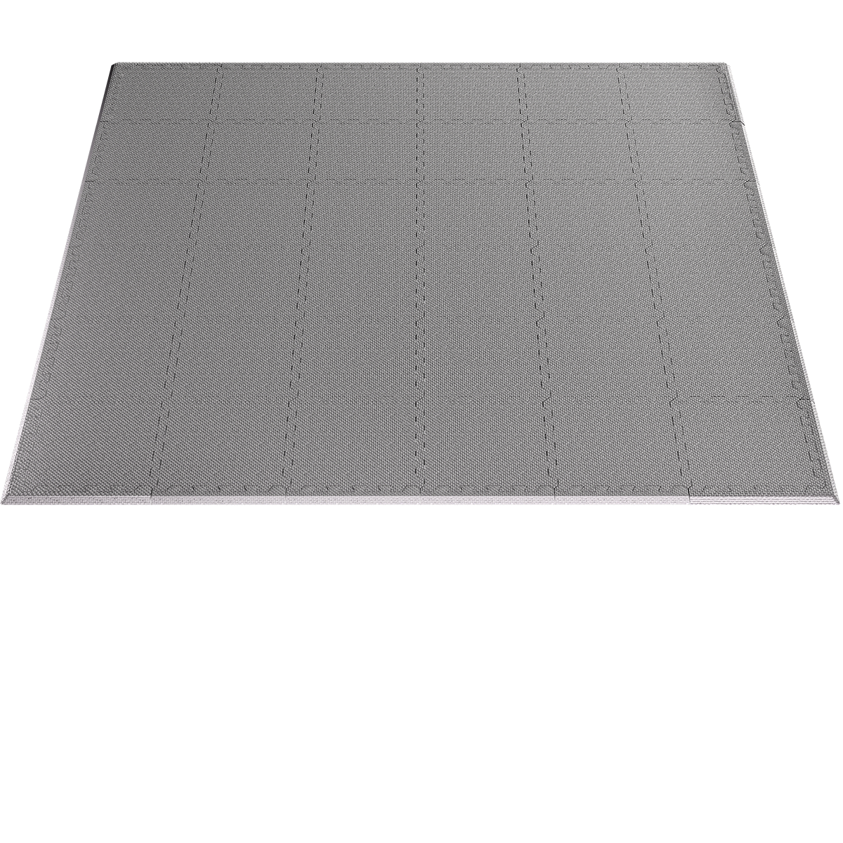 Tappetini fitness per protezione pavimenti/puzzle Set di 36 Grigio 175x175x1cm