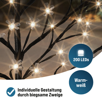 Albero di ciliegio in fiore a LED Set di 2180cm 200 LEDs