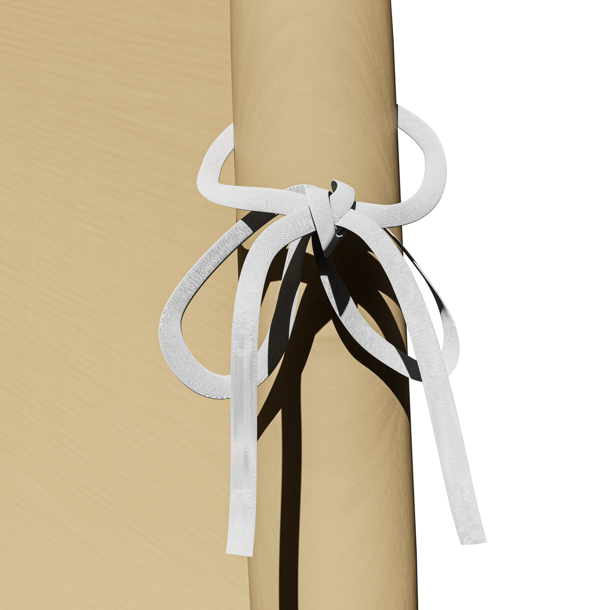 Gazebo pieghevole a parete laterale Capri set di 2 Beige 3x3m