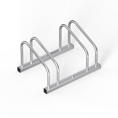 Rastrelliera per 2 bici route 50x32x27cm