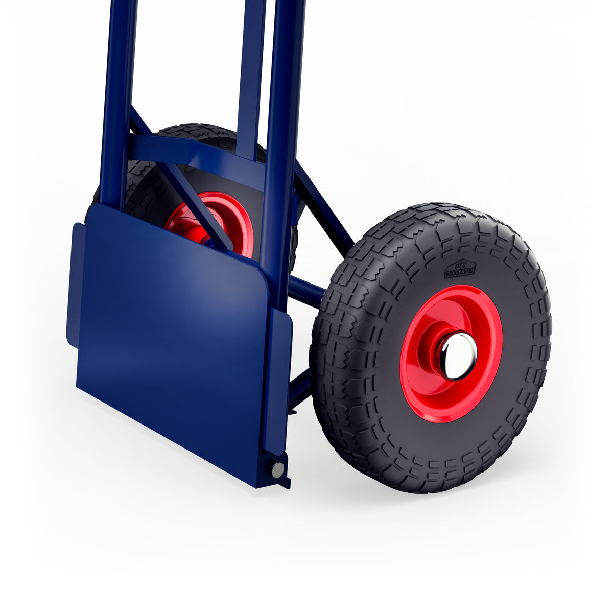 Carrello portapacchi pieghevole blu 200kg