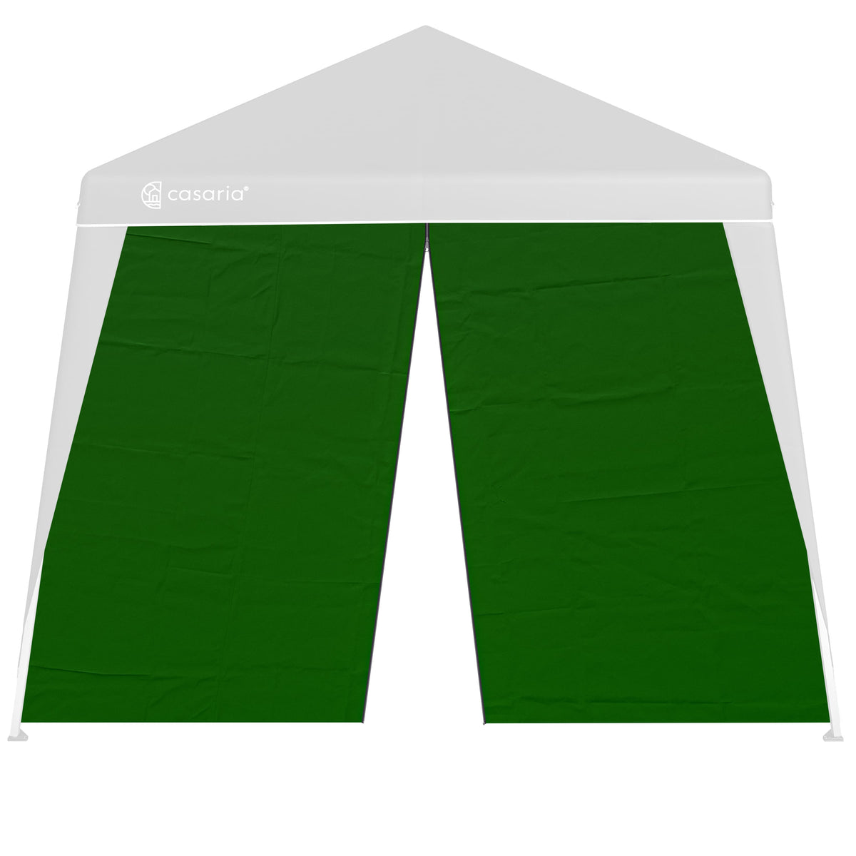 Set 2 x Gazebo da giardino Capri verde 3x3m
