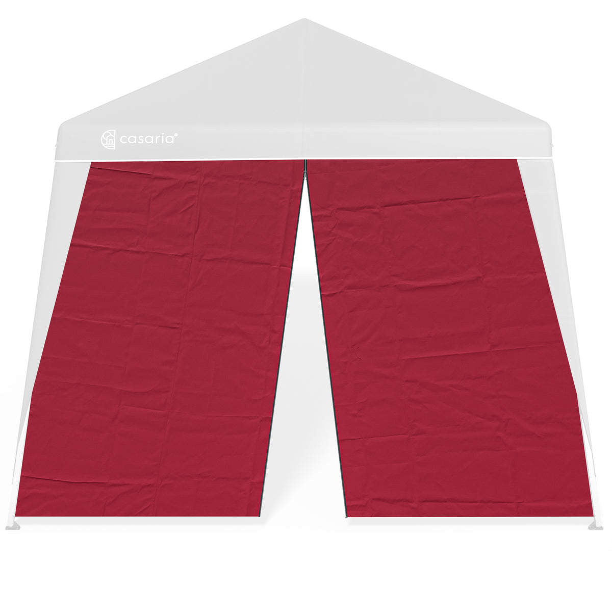 Pareti laterali per gazebo Capri 3x3m rosso