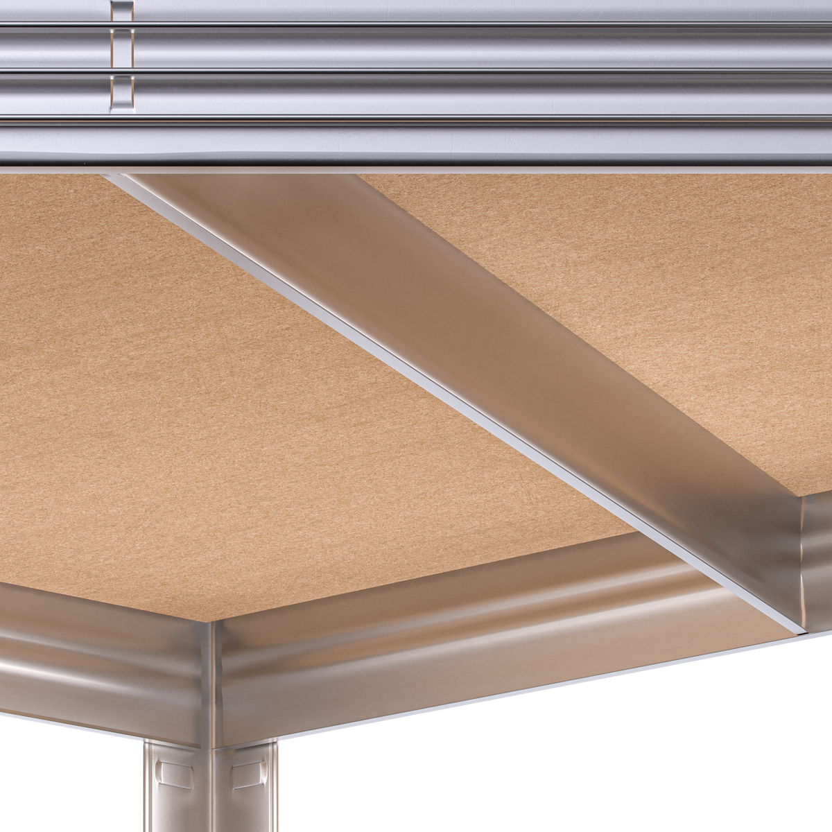 Scaffale alta portata 875kg metallo 180x70x40cm