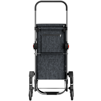 Carrellino della spesa 2in1 Nero